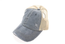 Stone Washed Mesh Back Cotton Cap