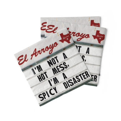 Spicy Disaster Cocktail Napkin